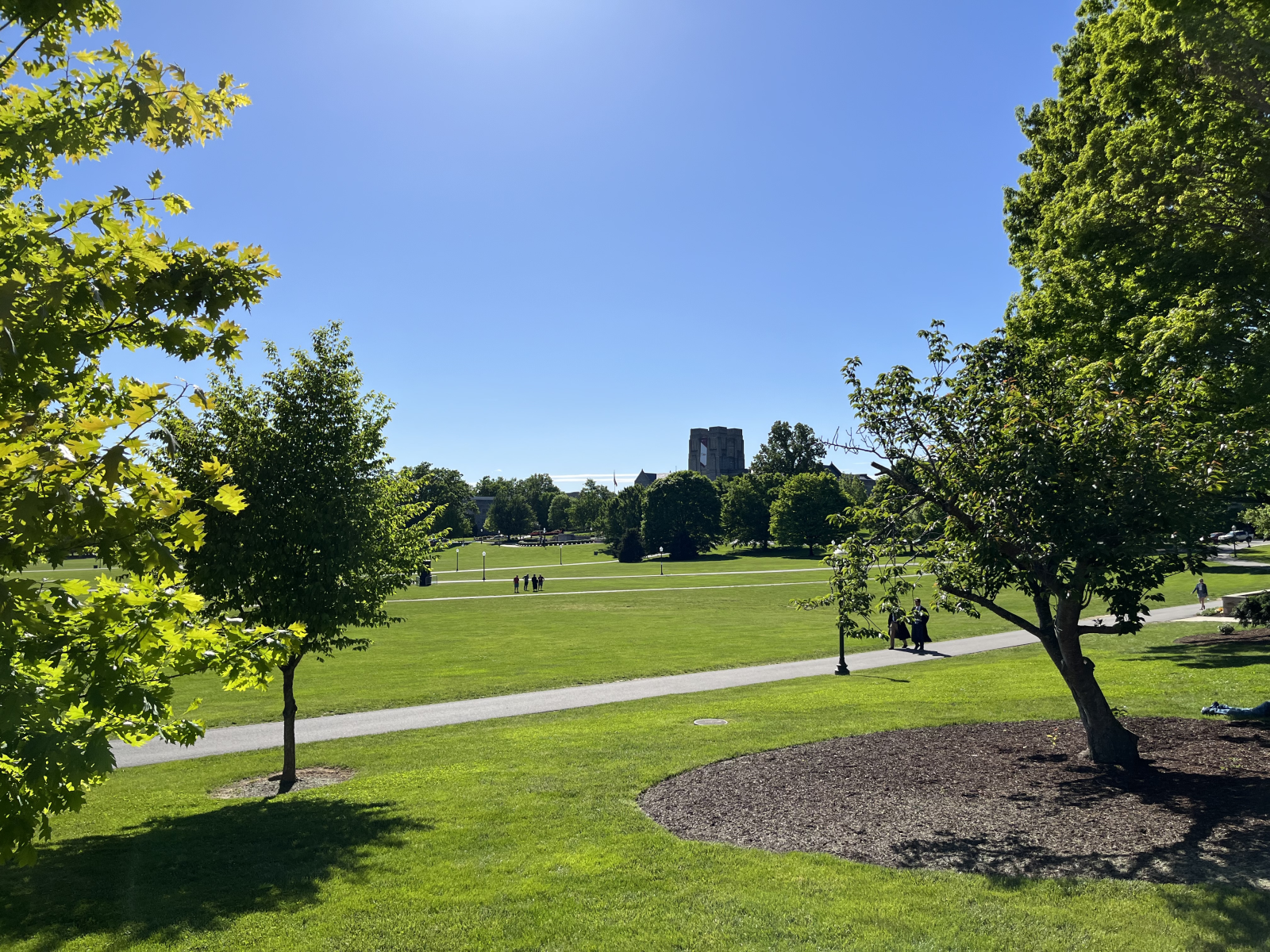 Photo of Virginia Tech Drillfield.